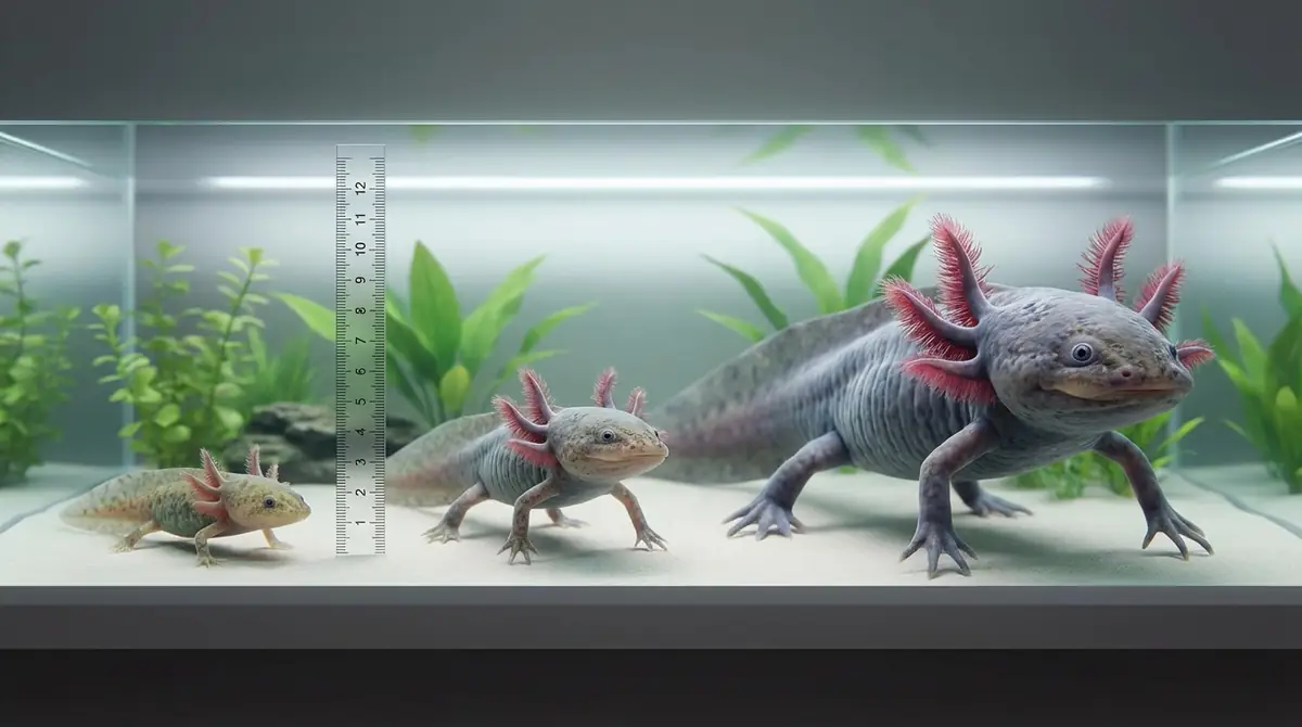 【結論】ウーパールーパーの成長速度は?1〜1.5年で20〜25cmに