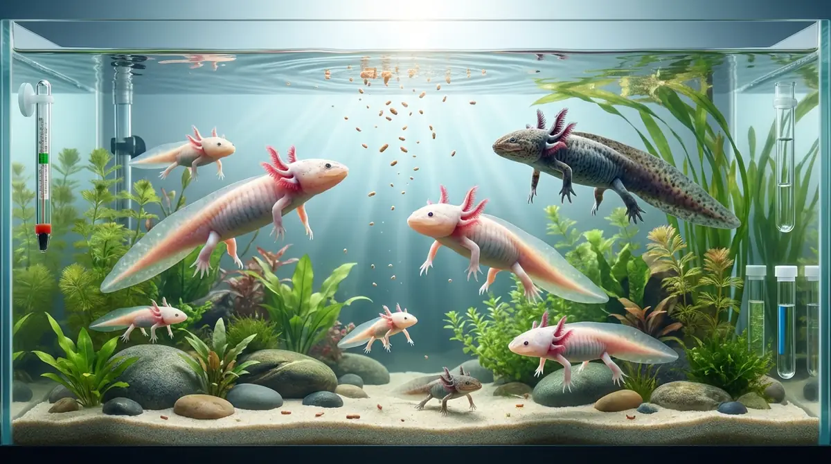 ウーパールーパーの体長に影響する5つの要因