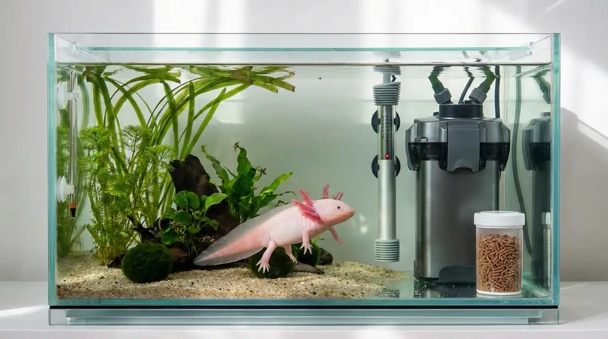 ウーパールーパーに必要なものの選び方【生態から解説】