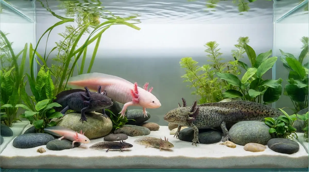 ウーパールーパーの成長に関するよくある質問