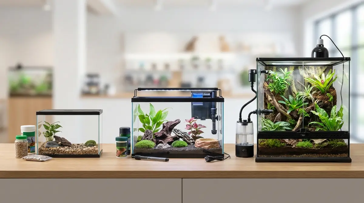 【予算別】飼育セットの組み合わせ例と初期費用