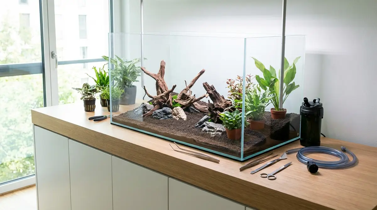 水槽セットアップの手順｜失敗しない5ステップ