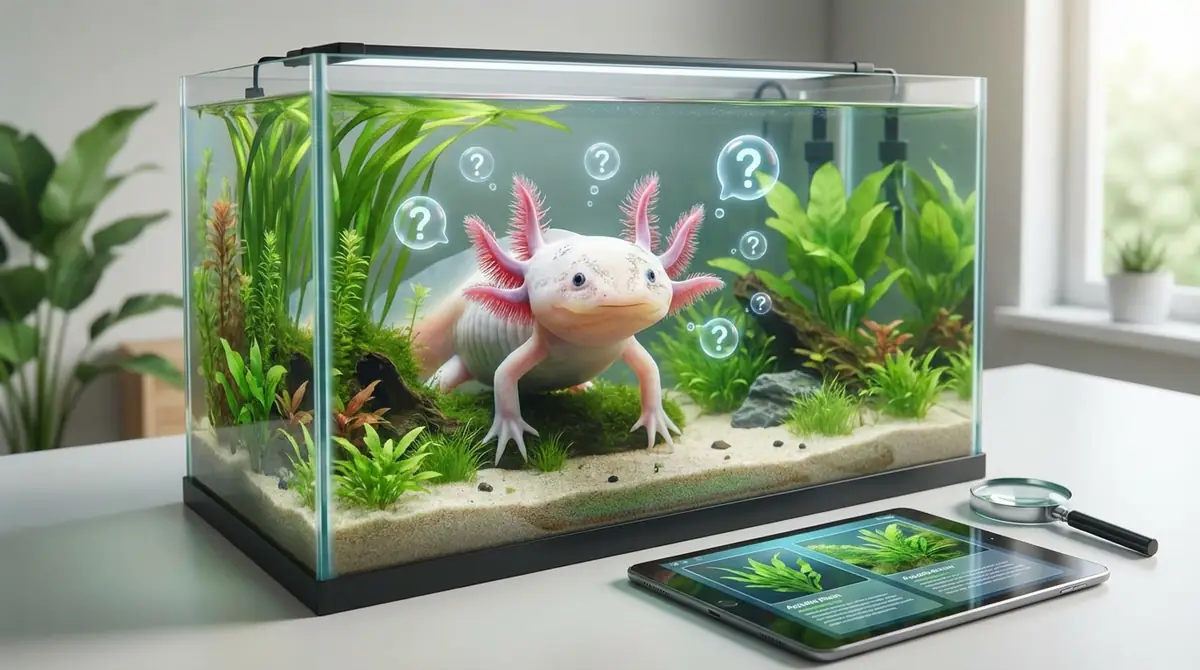 ウーパールーパーの飼い方でよくある質問