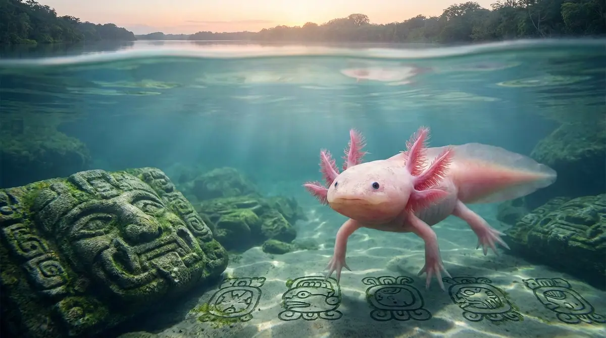 「アホロートル」の意味と語源を解説