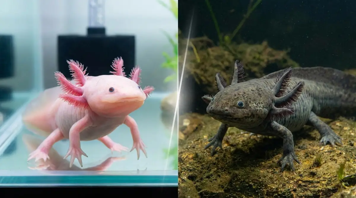 ウーパールーパーとアホロートルの違いは?