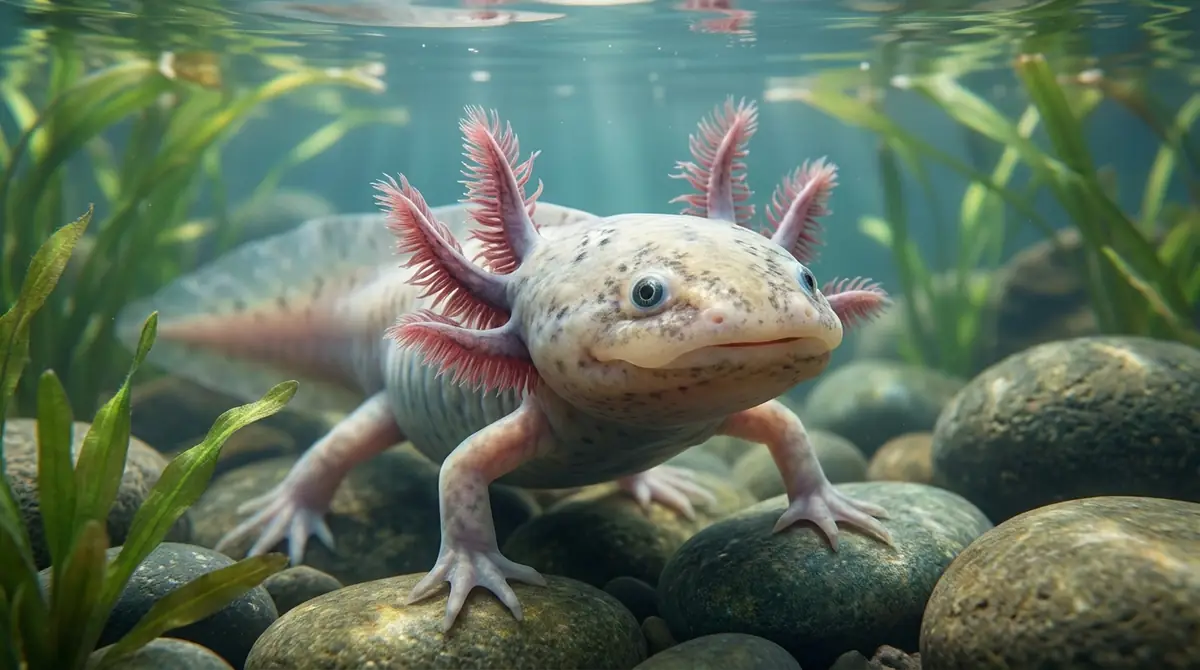 ウーパールーパー（メキシコサンショウウオ）の生態と特徴