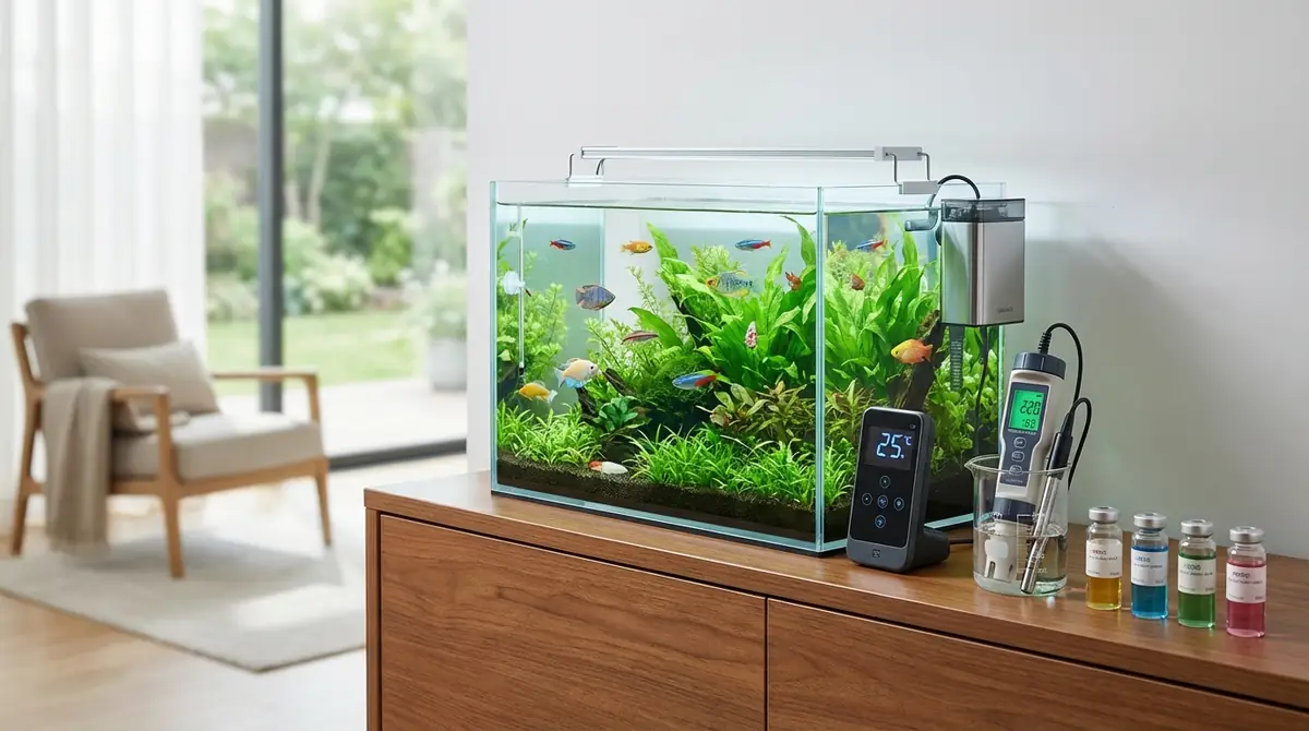 水温・水質管理の飼育方法|適正値と維持のコツ