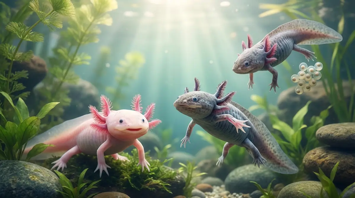 ウーパールーパーの生態と驚くべき3つの特徴