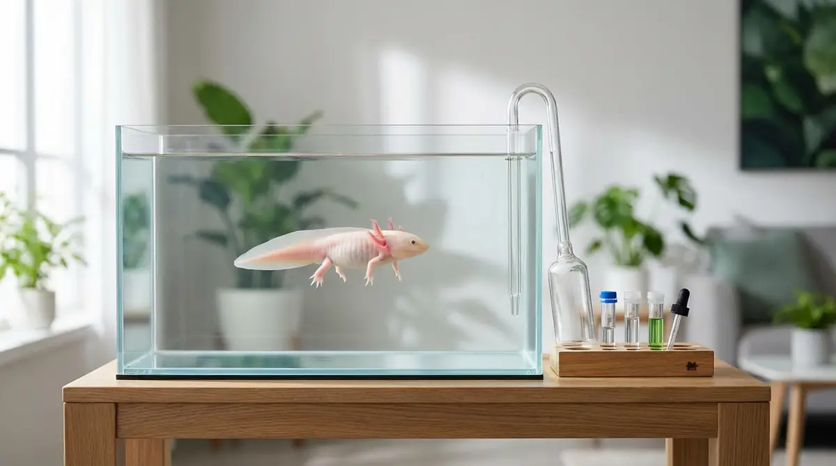 ウーパールーパーの水換え方法と水質管理のコツ