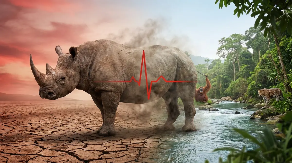 野生個体の絶滅危機|IUCNレッドリストでCR(深刻な危機)に分類される現状