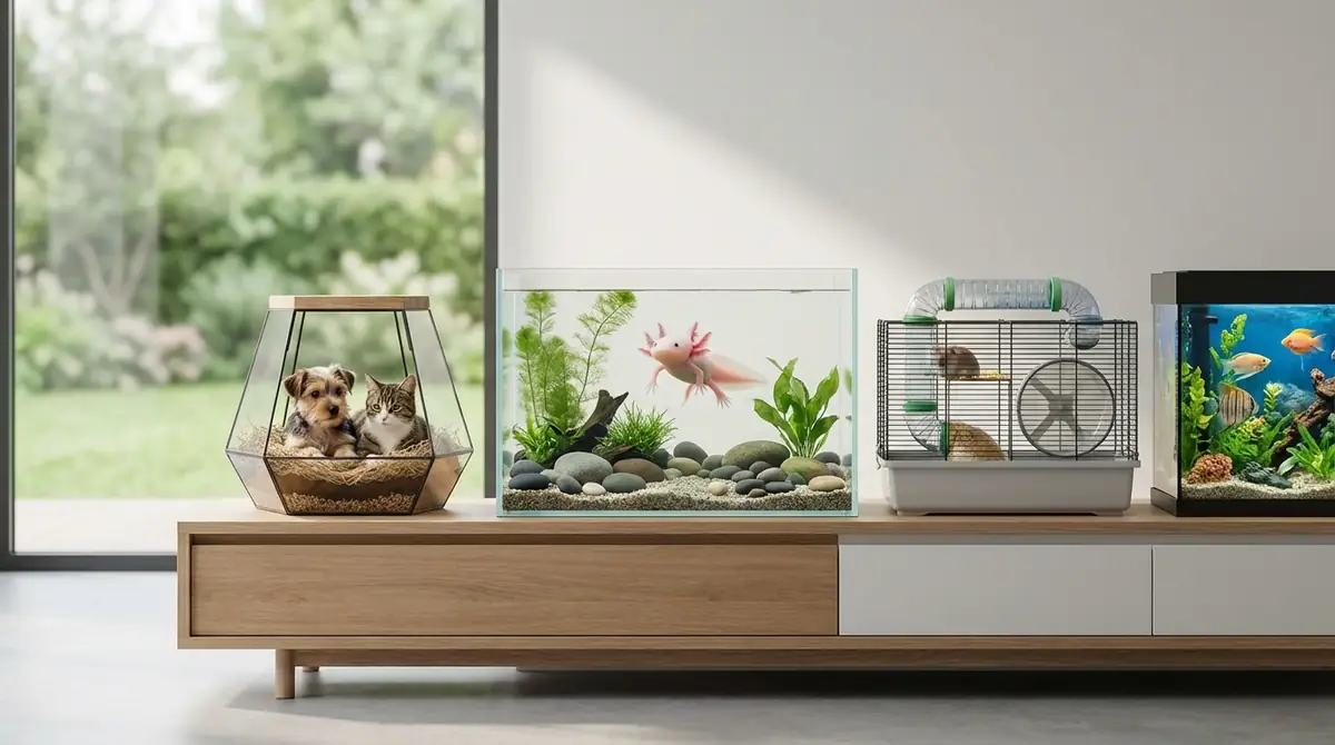 他のペットと比較|ウーパールーパーの飼育難易度ランキング