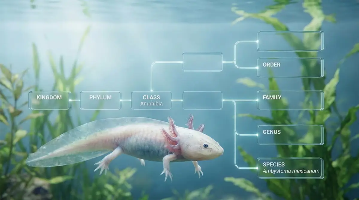 正式名称と分類|ウーパールーパーは何類?
