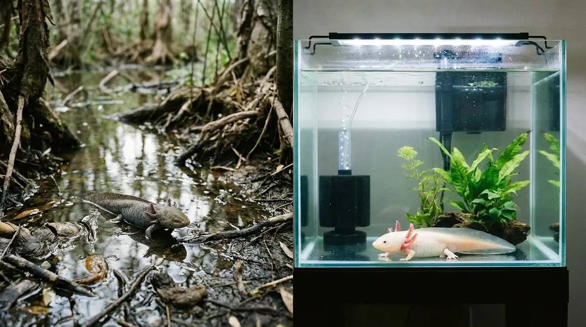 野生のアホロートルは絶滅寸前|ペットでは人気なのになぜ?