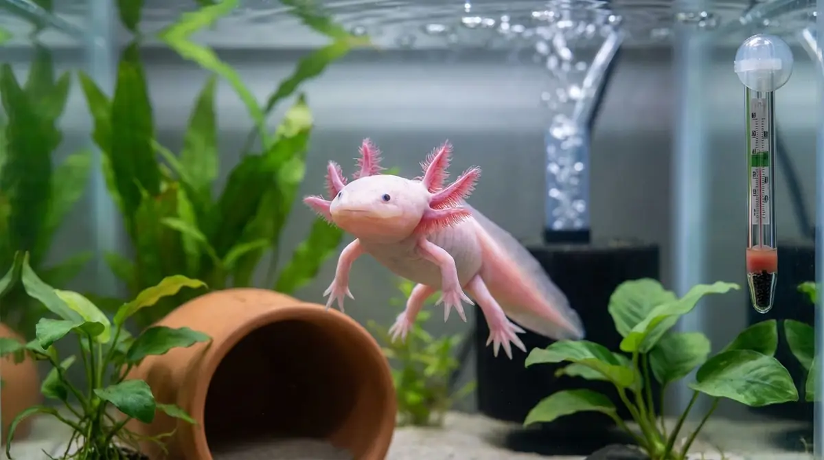 ウーパールーパーの特徴から考える飼育の注意点