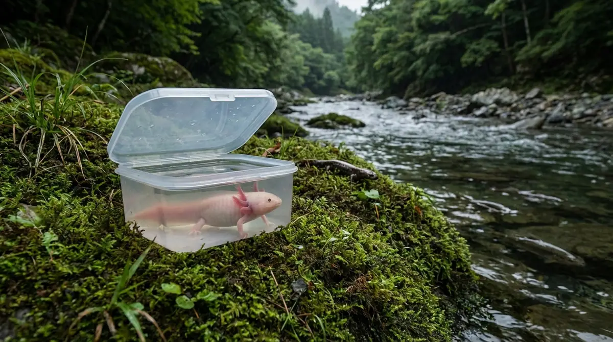 ウーパールーパーを野外に放流してはいけない理由