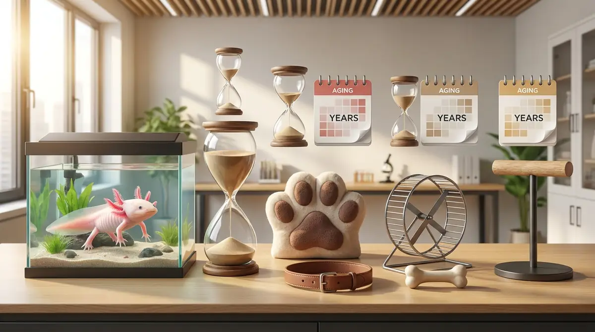 ウーパールーパーの寿命を他のペットと比較