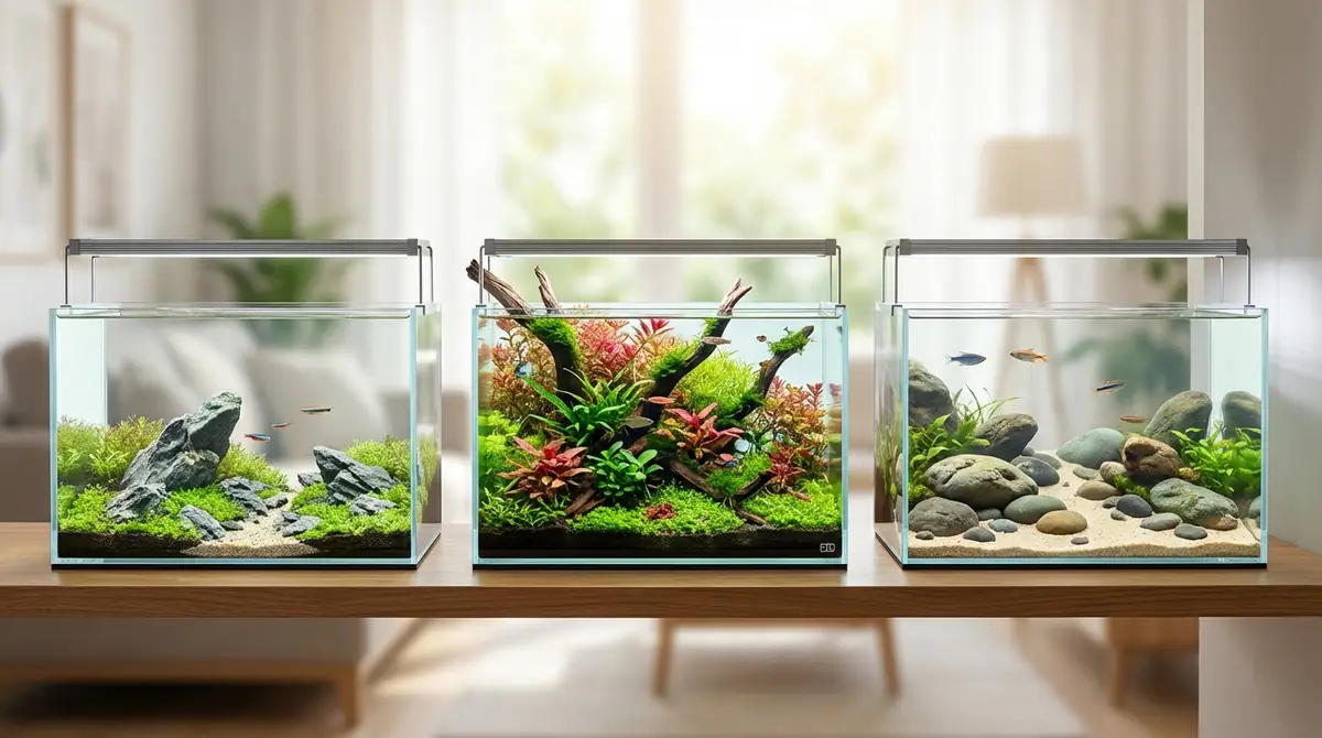 真似できる水槽レイアウト例3パターン