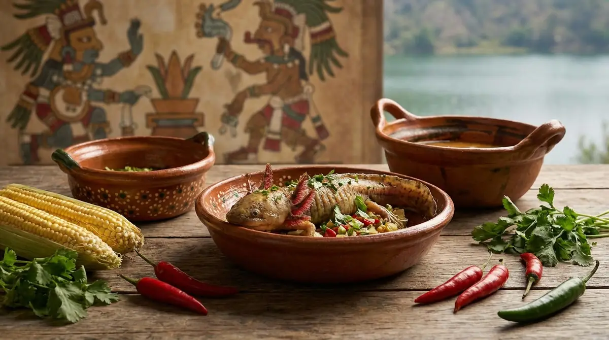 メキシコでウーパールーパーを食べる文化が生まれた理由