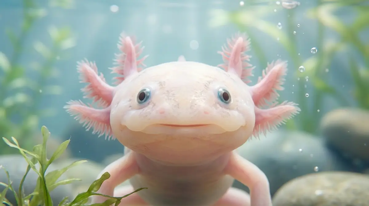 【結論】ウーパールーパーがかわいいのは「永遠の赤ちゃん顔」だから