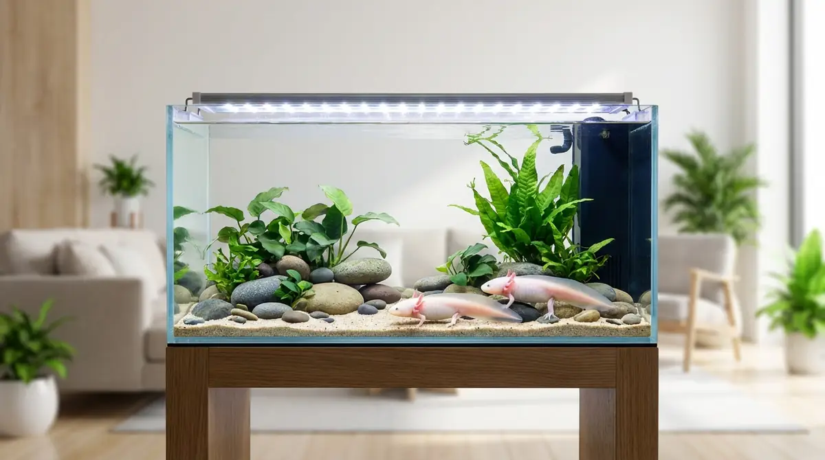 ウーパールーパーの水槽は60cm・60Lが基本【結論】