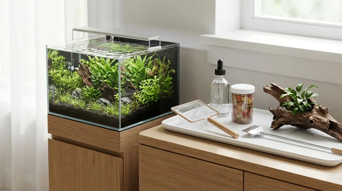 水槽と一緒に揃えたい必須アイテム5選