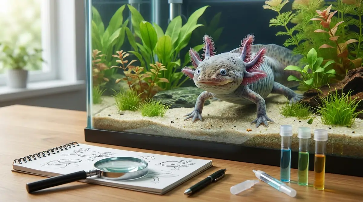 ウーパールーパーの不思議を観察するコツ【自由研究にも最適】