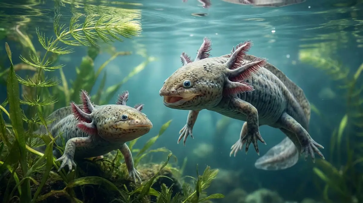 なぜ共食いする?ウーパールーパーの捕食本能とメカニズム