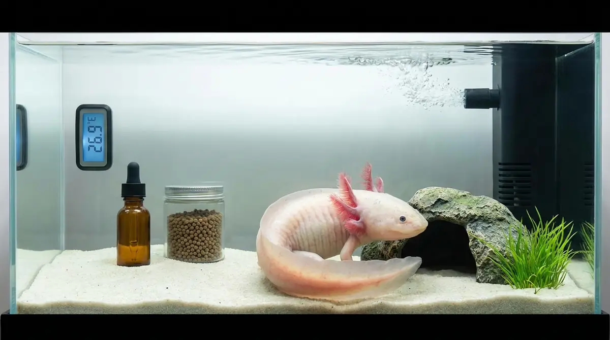 赤ちゃんウーパールーパーの飼育で押さえるべき5つの鉄則