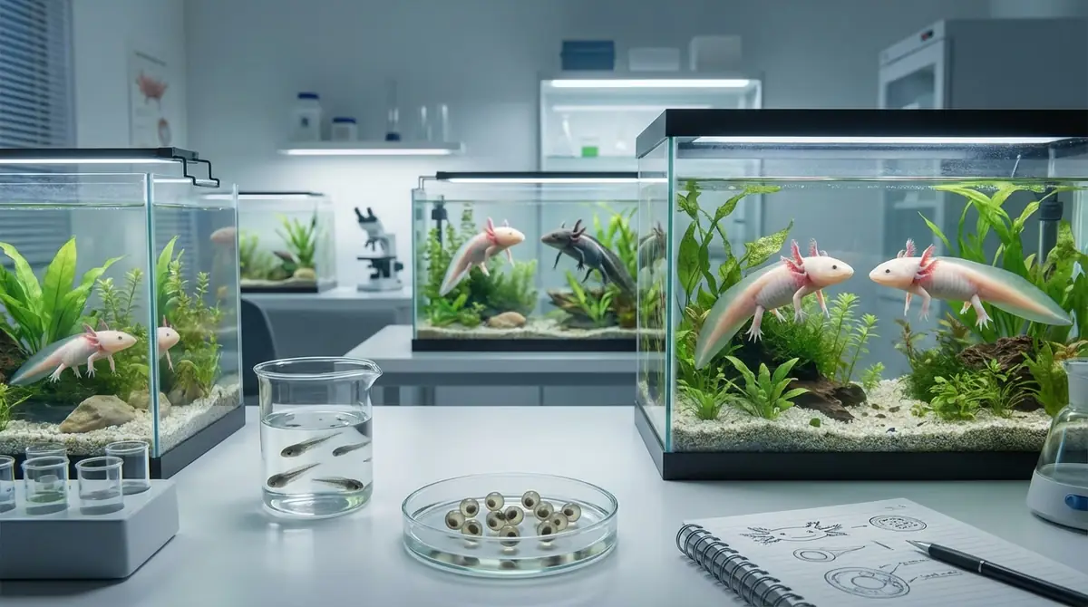 ウーパールーパーを計画的に繁殖させる方法