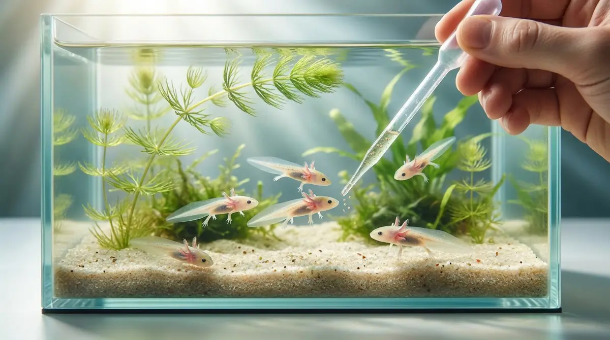 孵化後の稚ウパの育て方【最初の2週間が勝負】