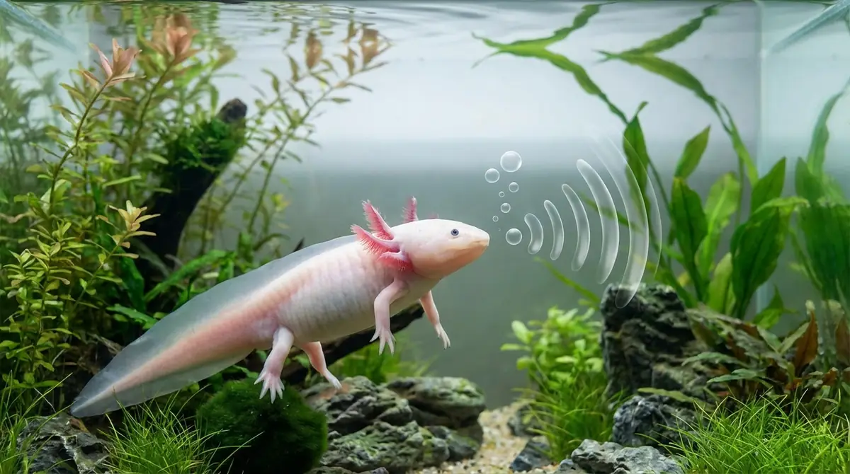 ウーパールーパーの「鳴き声」と勘違いしやすい3つの音