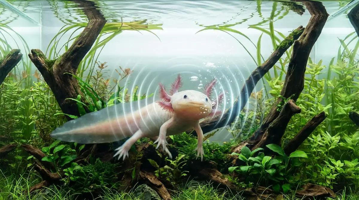 ウーパールーパーから音が出たときの対処法