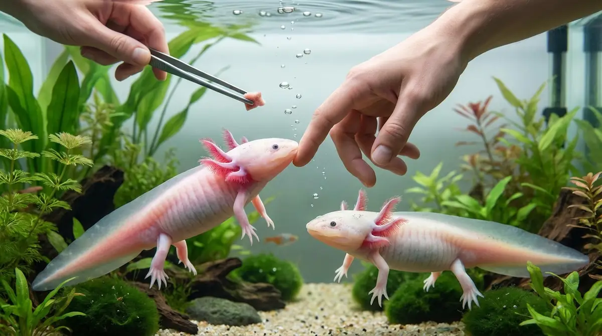 【状況別】ウーパールーパーが噛む場面ごとの対処法