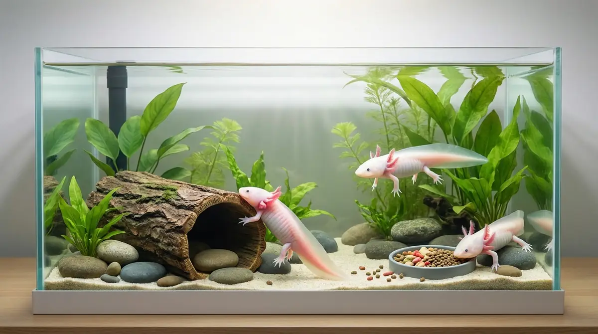 ウーパールーパーの噛む行動を減らす5つの対策