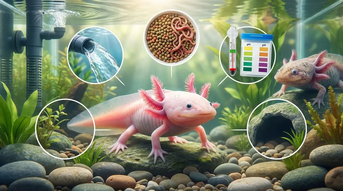 ウーパールーパーの寿命を左右する5つの要因