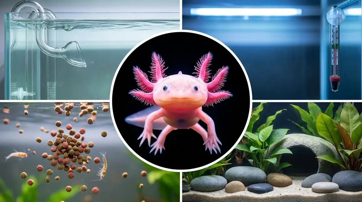 ウーパールーパーの寿命を左右する5つの要因