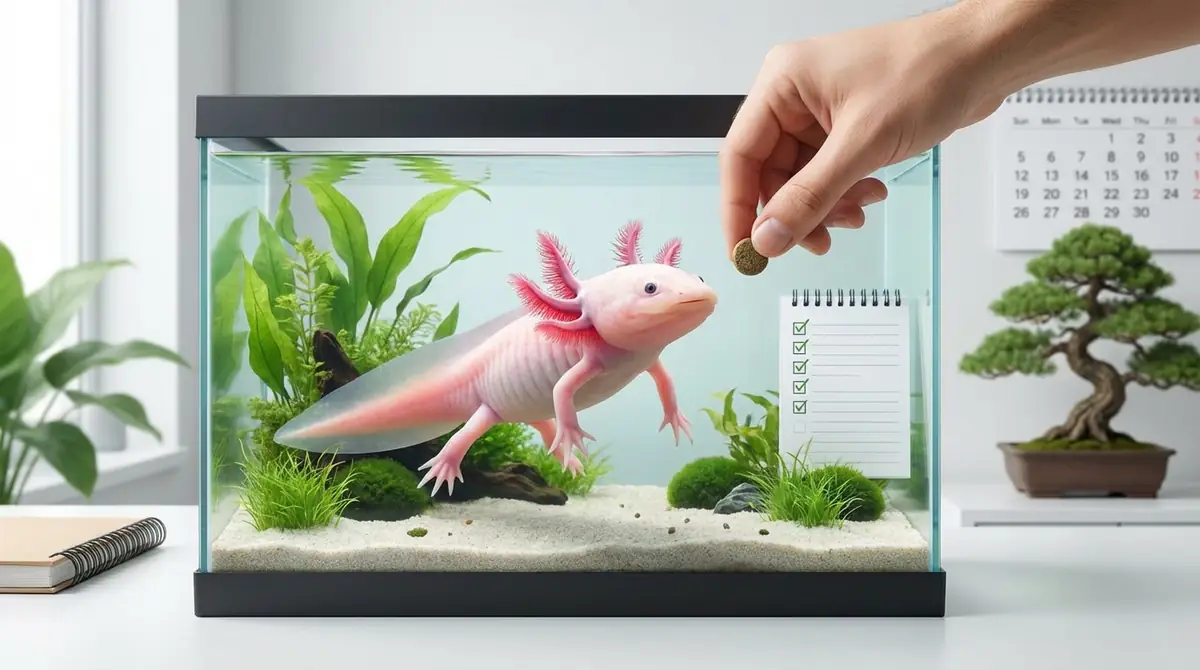 ウーパールーパーを長生きさせる実践チェックリスト