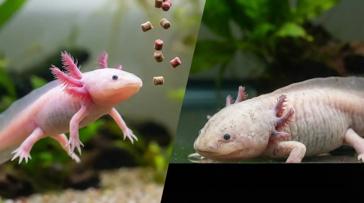 ウーパールーパーの老化サイン7つ【外見・行動・食欲別】