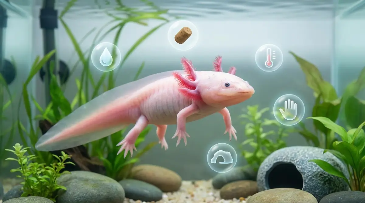 ウーパールーパーの寿命を左右する5つの要因