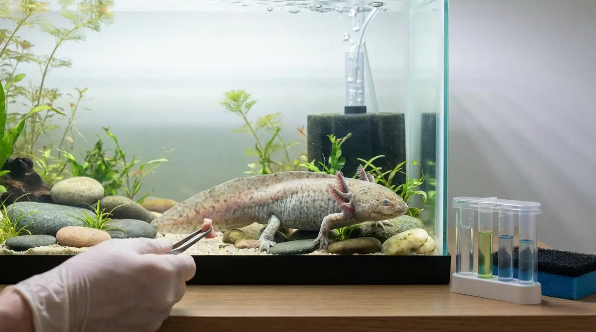 老化したウーパールーパーのケア方法5選