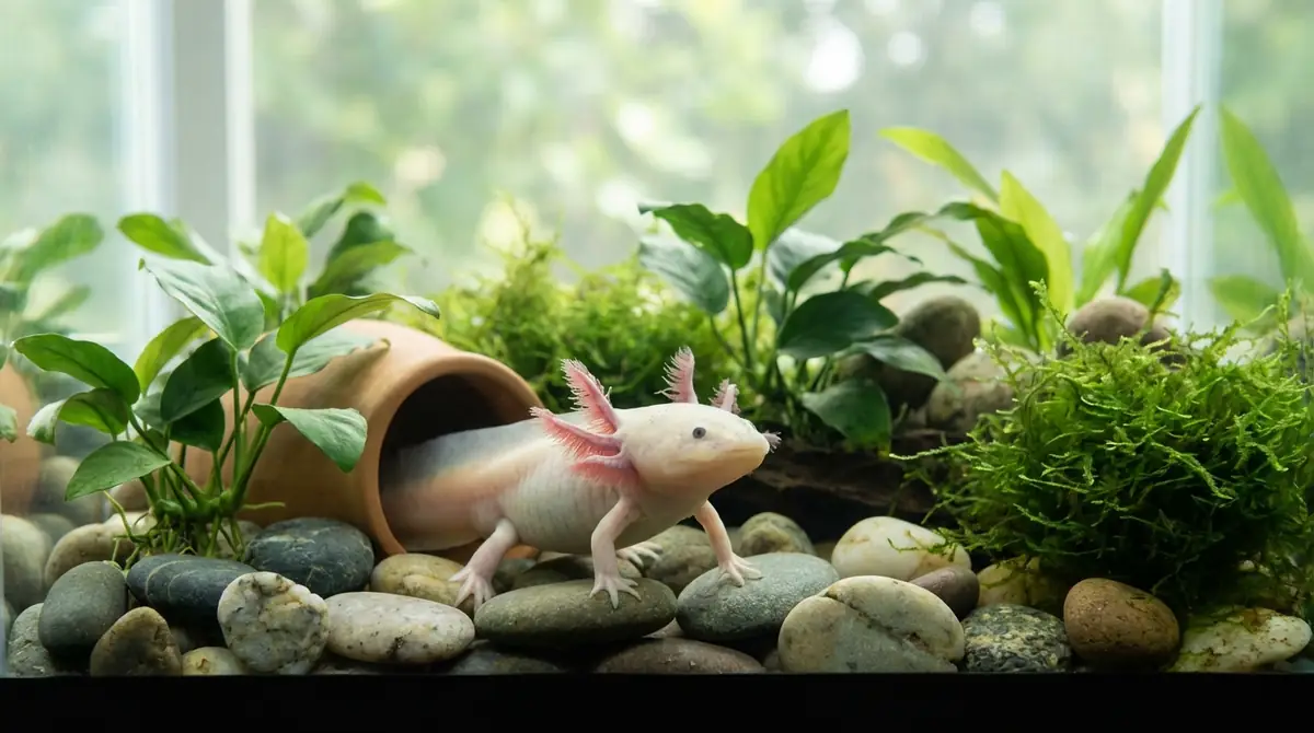 ウーパールーパーを長生きさせる5つの飼育ポイント