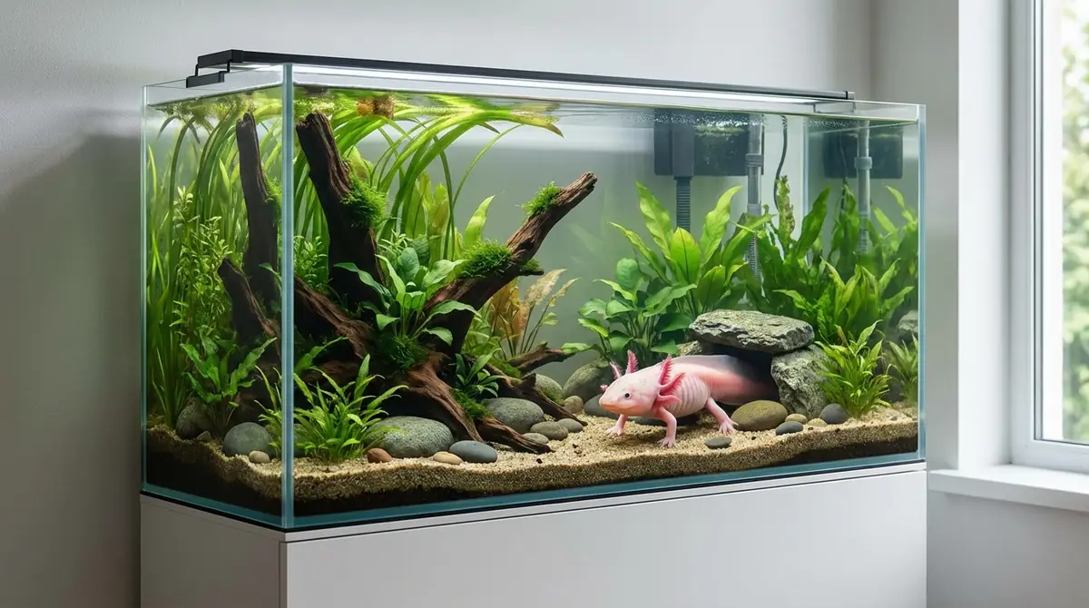 長寿ウーパールーパーの飼育環境を再現するコツ