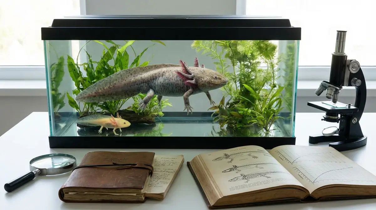 ウーパールーパーの年齢を調べる方法