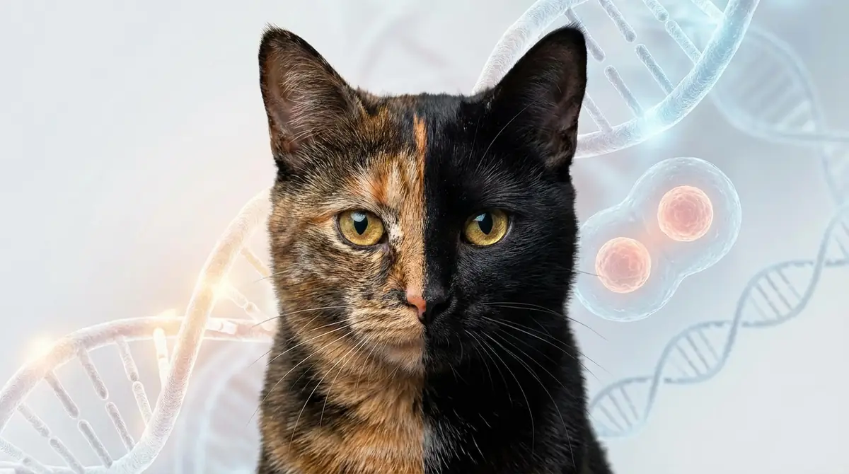 ハーフカラーが生まれる理由｜発生メカニズムと遺伝の関係