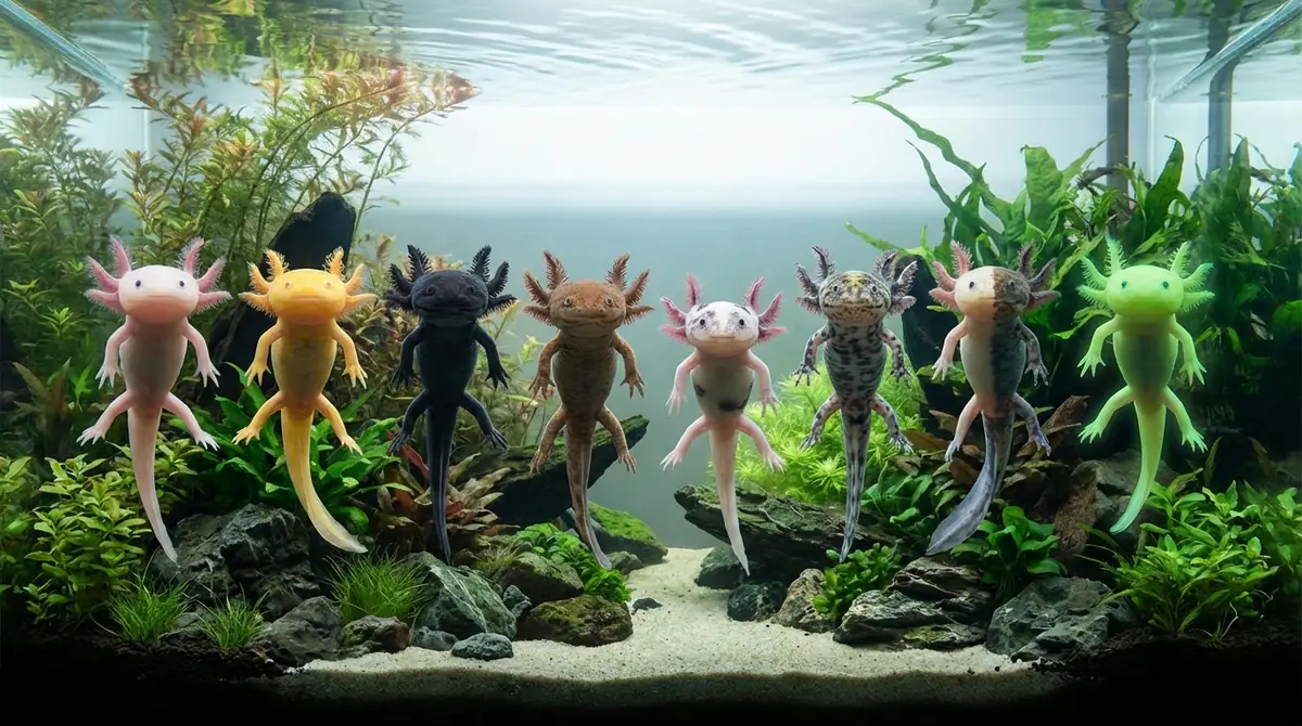 【希少度別】ウーパールーパーのレア種8選｜特徴・見分け方・価格相場