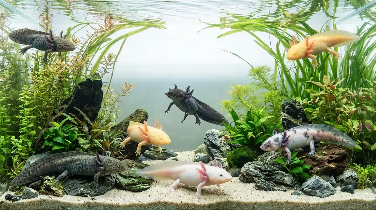 ウーパールーパーの柄・模様に関するよくある質問