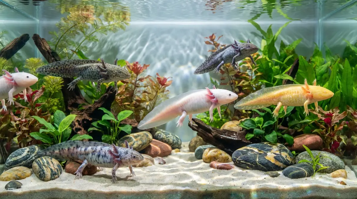 まとめ｜お気に入りの柄を見つけてウーパールーパーライフを楽しもう