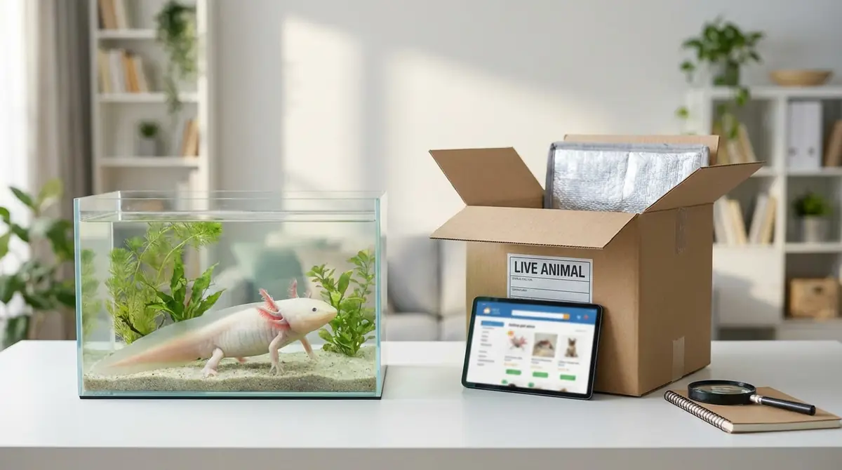 ウーパールーパーを通販で買う前に知っておくべき注意点