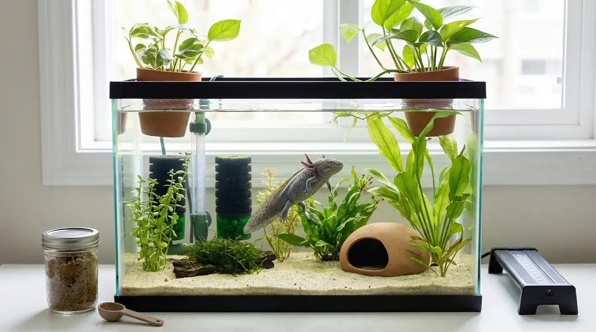 ウーパールーパーの維持費を抑える7つの節約術