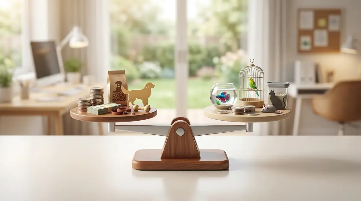 他のペットと月々の維持費を比較